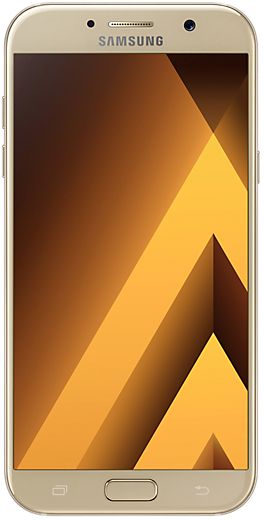 Смартфон Samsung Galaxy A7 (2017) (золотистый)