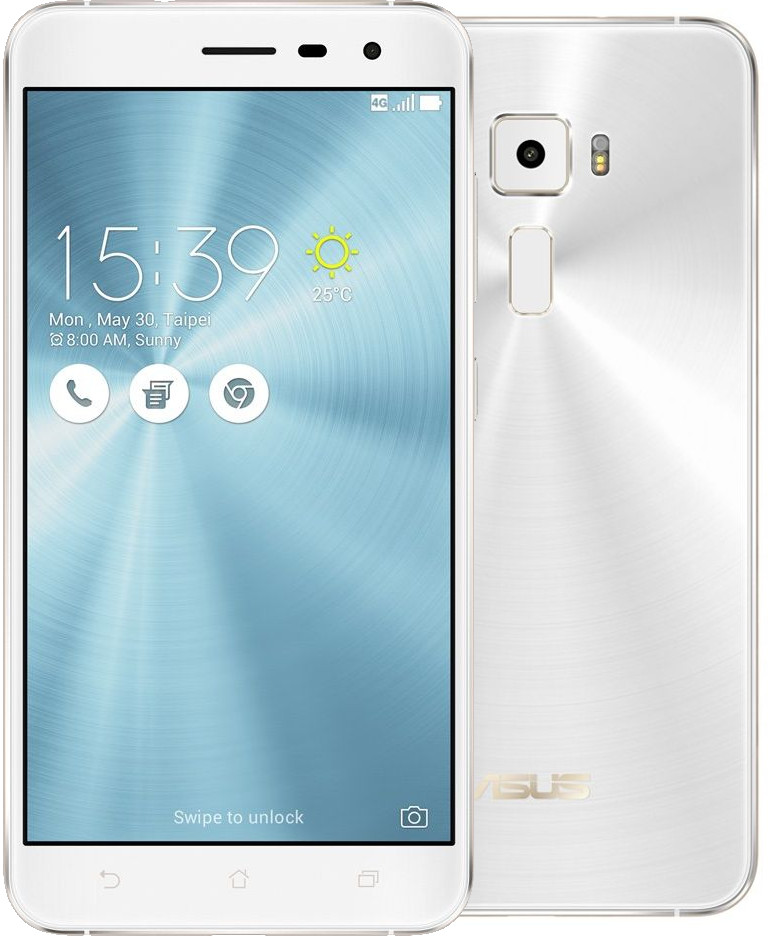 Смартфон ASUS ZenFone 3 ZE552KL 64GB (лунное серебро)