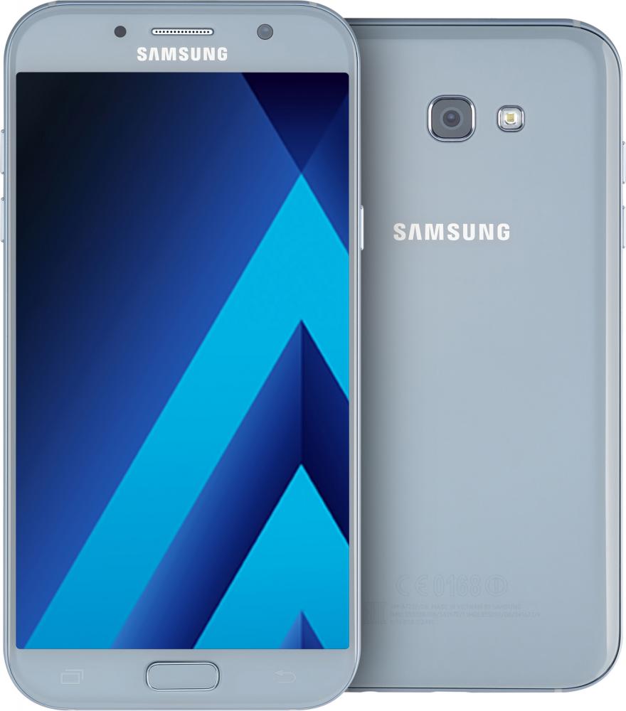 Смартфон Samsung Galaxy A7 (2017) (голубой)
