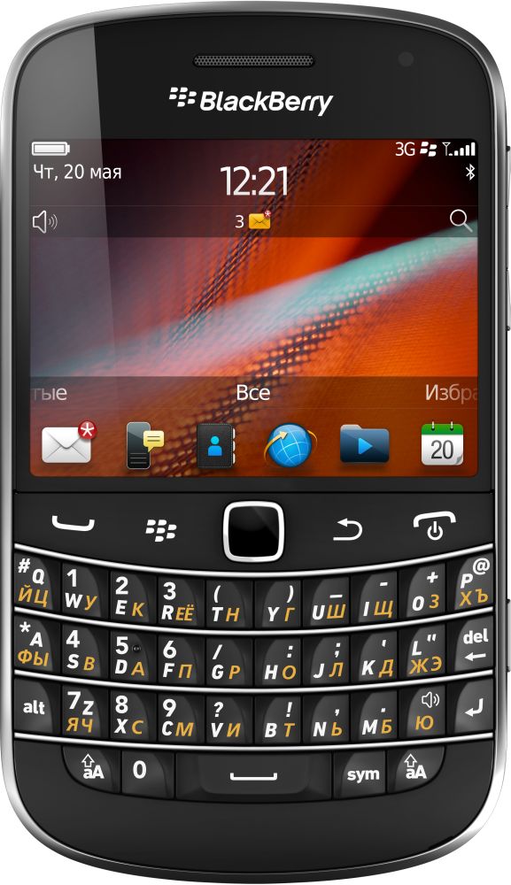 Смартфон BlackBerry Bold 9900 (черный)