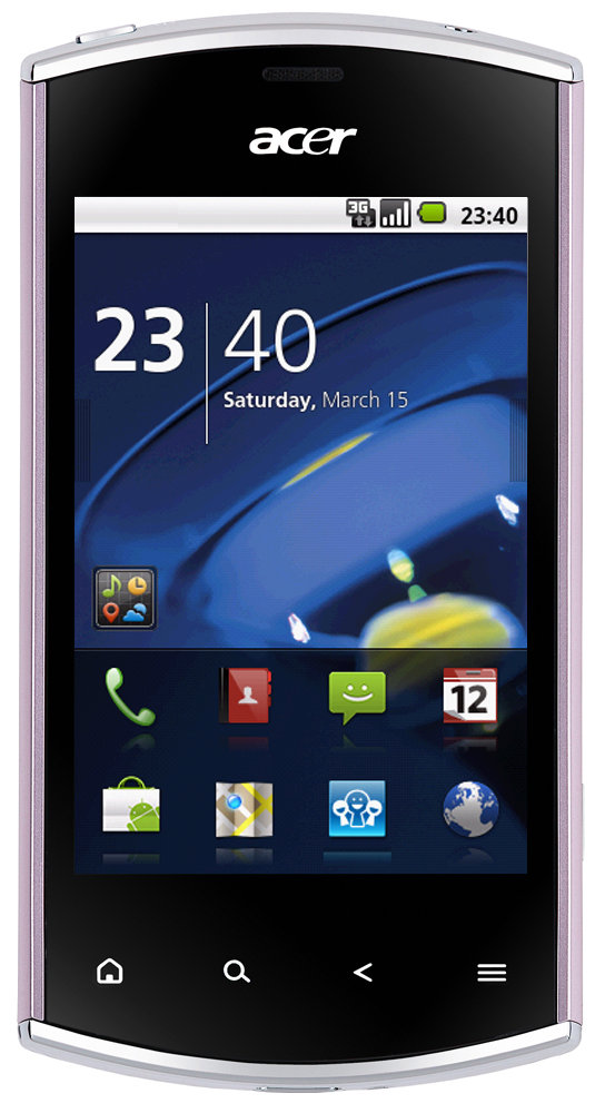Смартфон Acer Liquid Mini E310 (розовый)