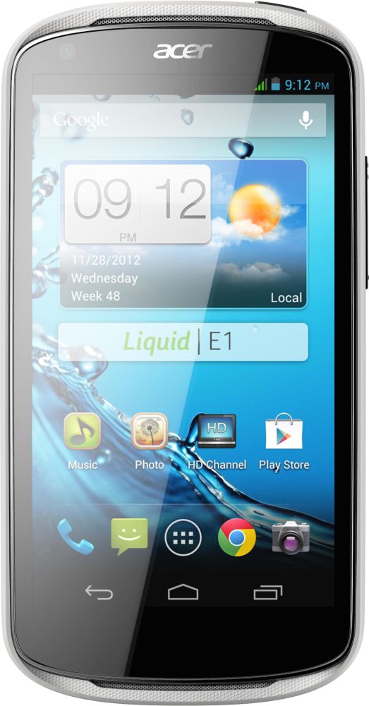 Смартфон Acer Liquid E1 (белый)