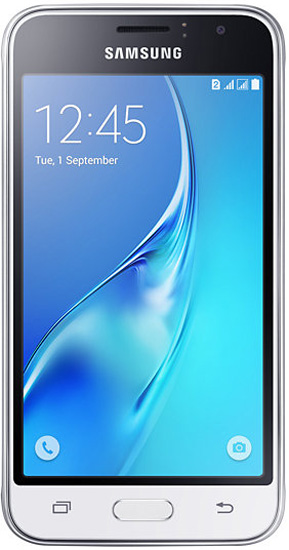 Смартфон Samsung Galaxy J1 (2016) Duos (белый)